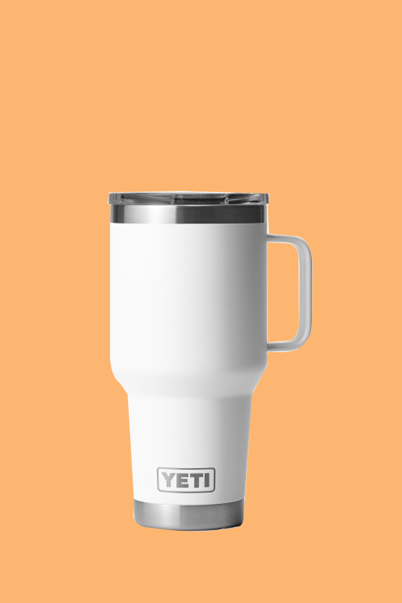 RAMBLER 30 OZ TRAVEL MUG  WITH STRONGHOLD LID