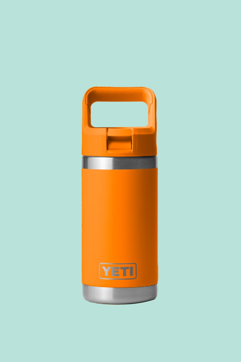 RAMBLER JR. 12 OZ KIDS WATER BOTTLE WITH COLOR-MATCHED STRAW CAP