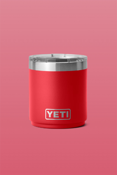 RAMBLER 10 OZ STACKABLE LOWBALL  WITH MAGSLIDER LID