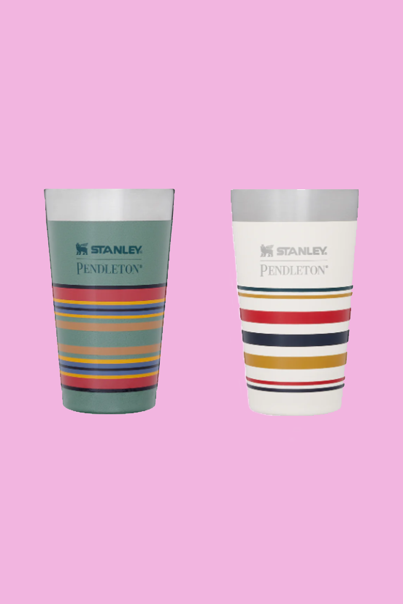 STANLEY X PENDLETON STACKING BEER PINT SET 2-PACK | 16 OZ